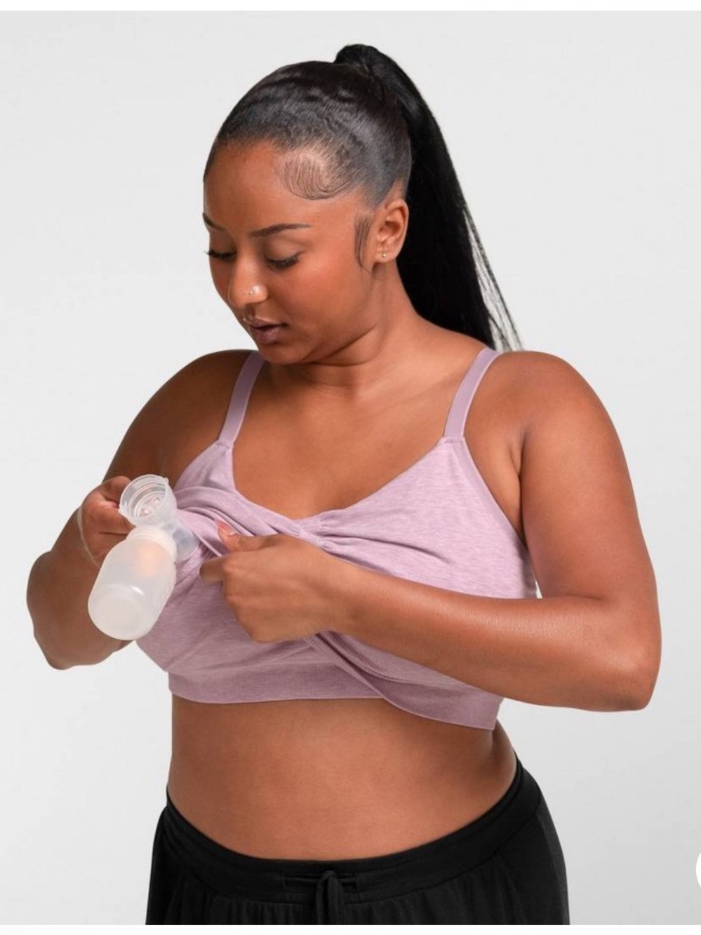 Kindred Bravely Women's Hands-Free Pumping Lounge & Sleep Bra
